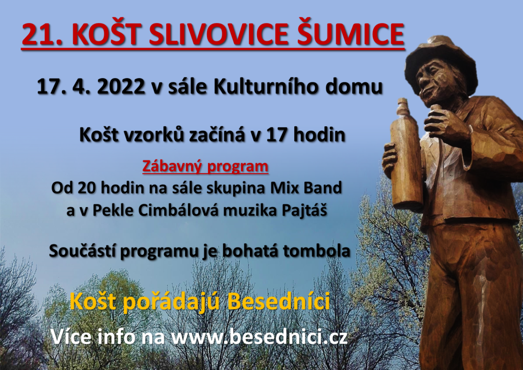 Košt Slivovice Šumice 2022